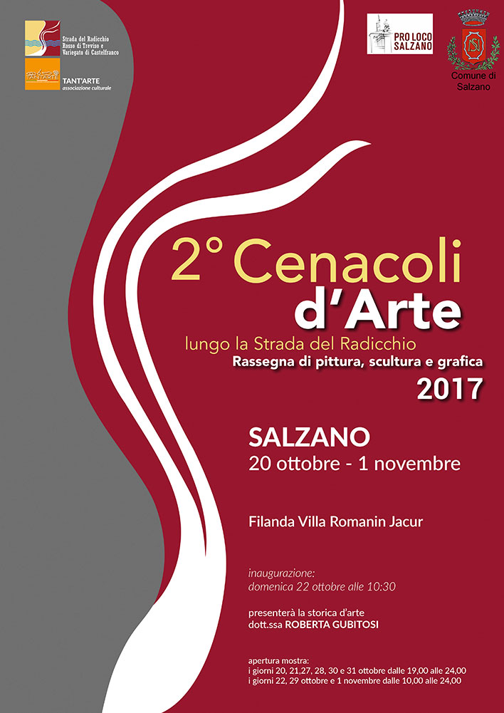 Locandina Cenacoli d'Arte Lungo la Strada del Radicchio 2015